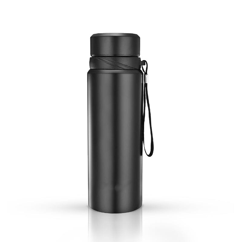 Gourde 1L en Inox Noir