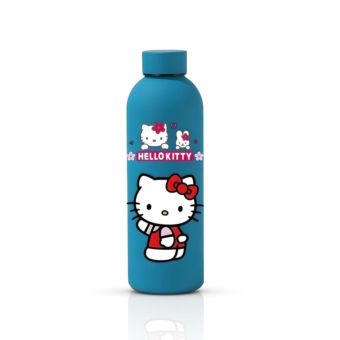 Gourde Isotherme Hello Kitty Bleu