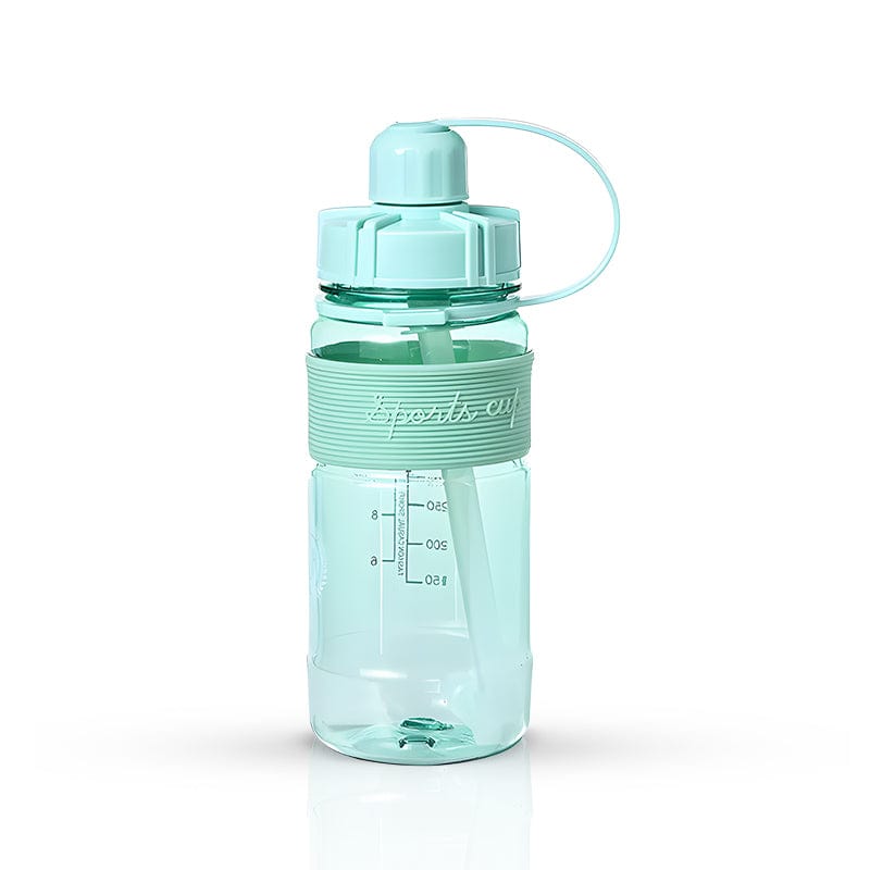 Gourde Sport en Plastique Vert / 600ml